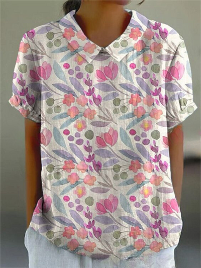 Sofia - Elegante Bloemenblouse