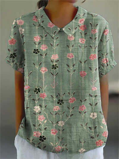 Sofia - Elegante Bloemenblouse