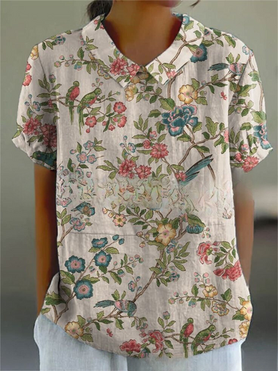 Sofia - Elegante Bloemenblouse