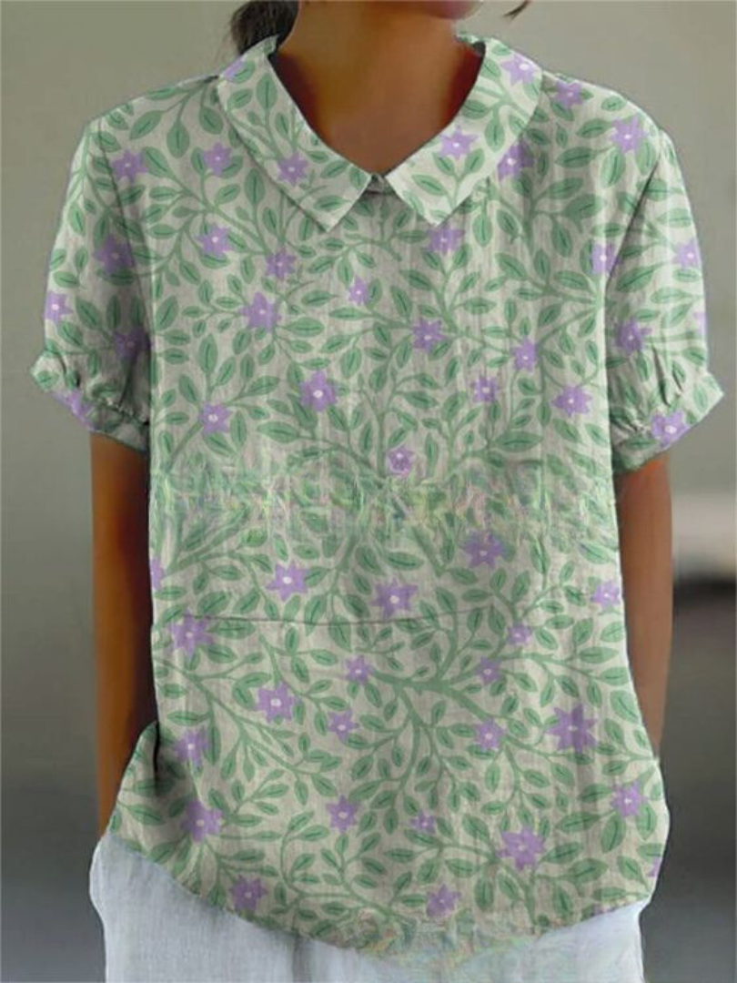 Sofia - Elegante Bloemenblouse