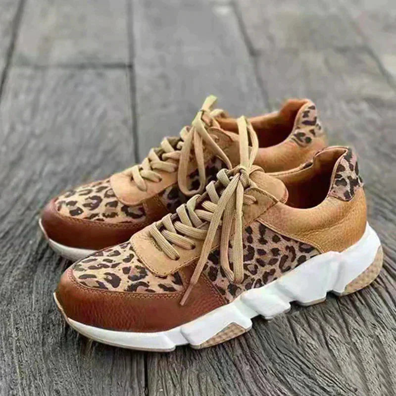 Femke - Sneakers Luipaard Trendy