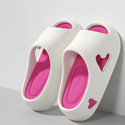 Mijn Hart - Ultra zachte slippers in de vorm van een hart