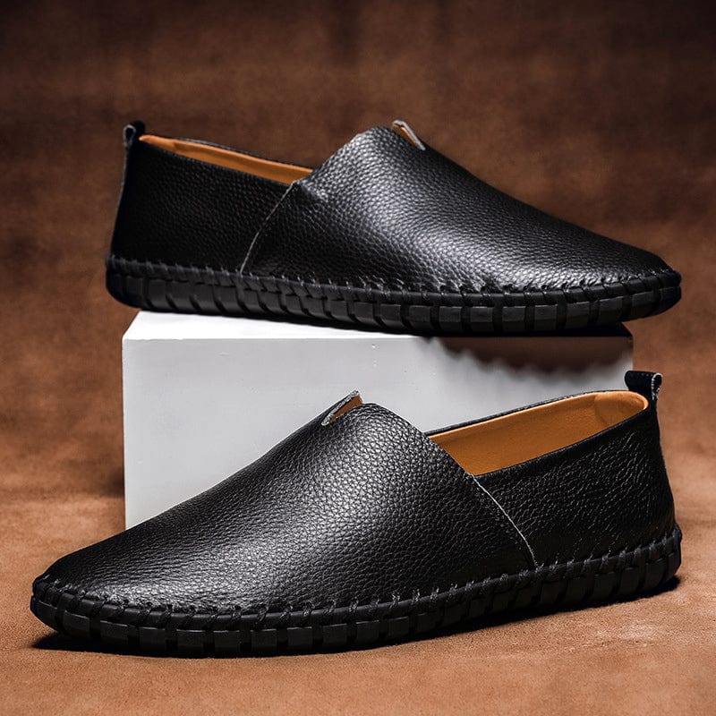 Monaco - Elegante Leren Espadrilles