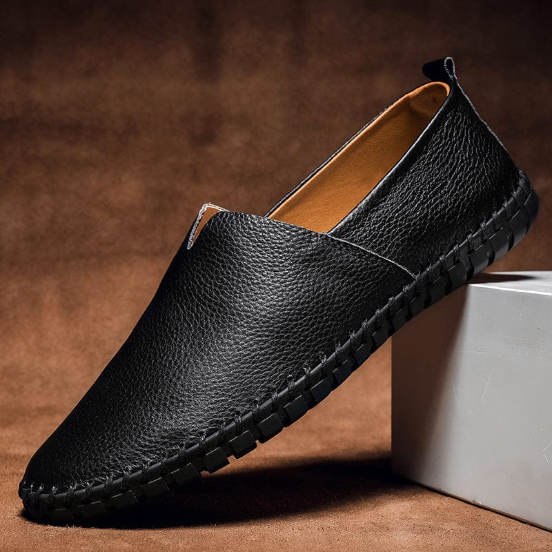 Monaco - Elegante Leren Espadrilles