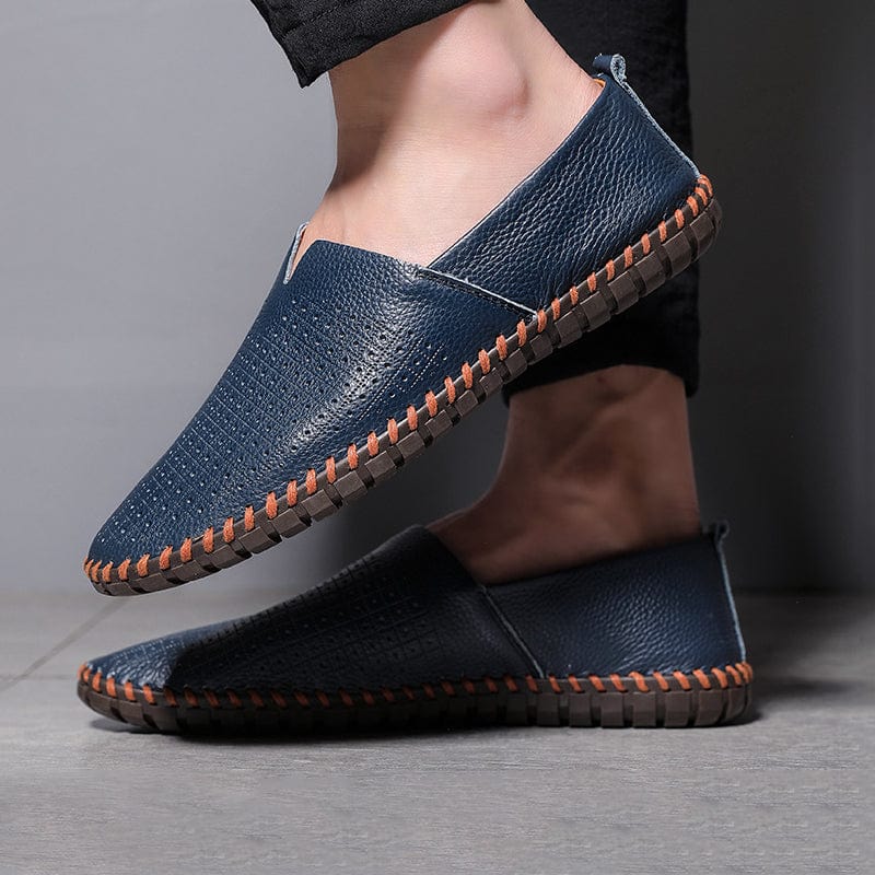Monaco - Elegante Leren Espadrilles