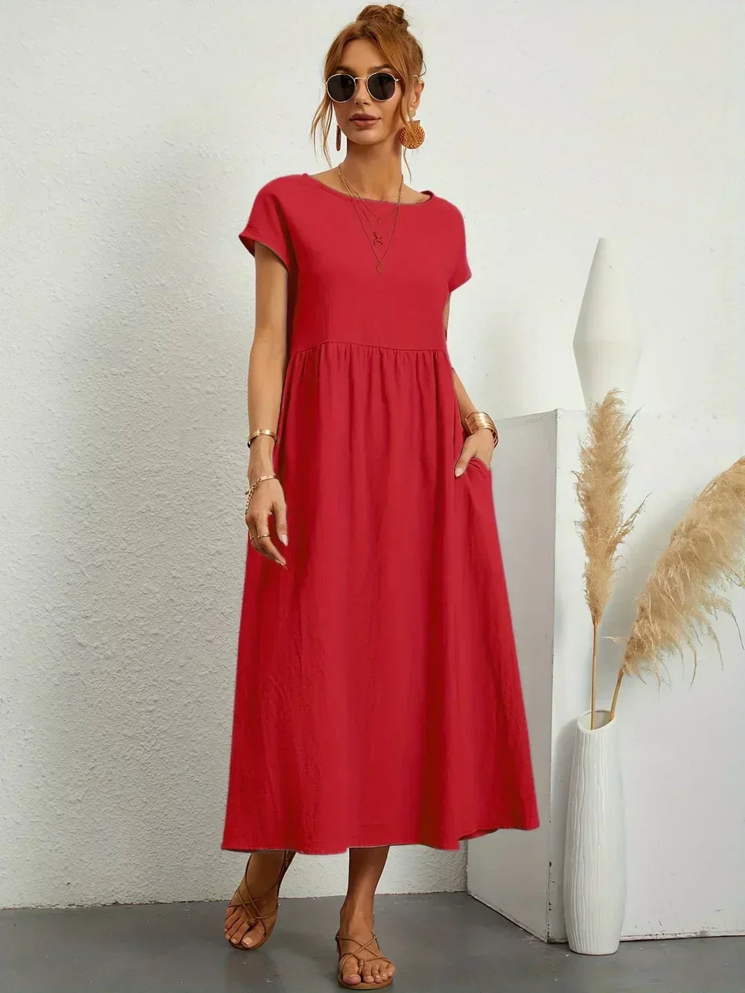 Nataly - Casual Midi Jurk