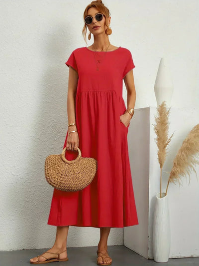 Nataly - Casual Midi Jurk