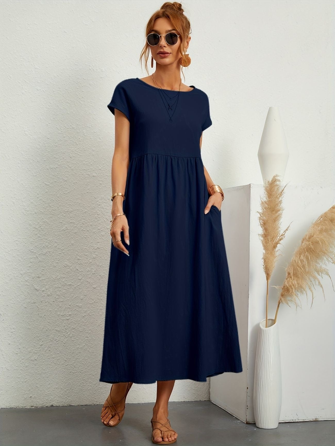 Greta - Ademend Lente Jurk