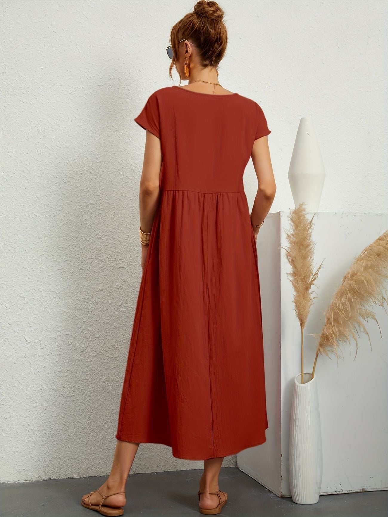 Greta - Ademend Lente Jurk