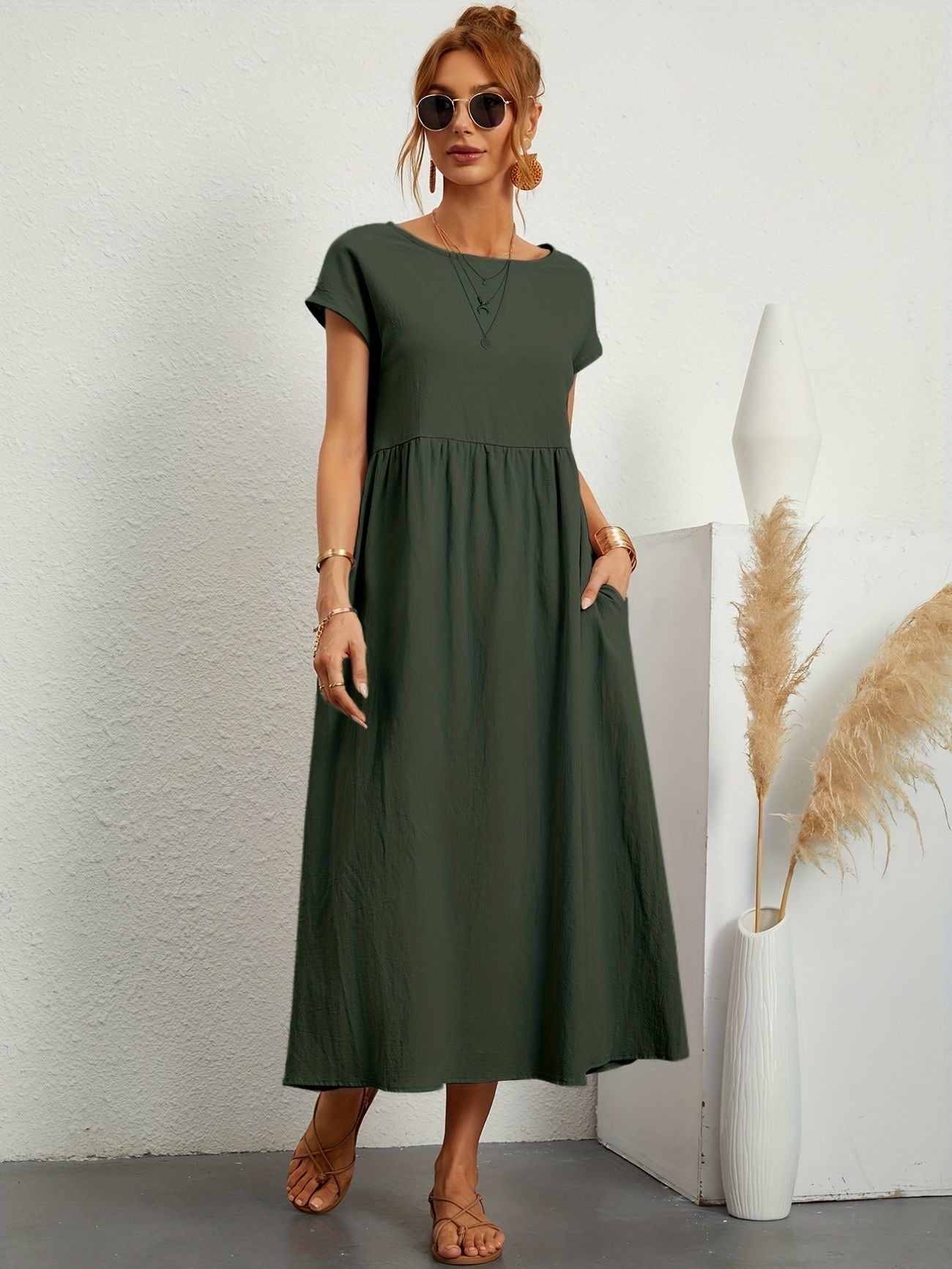 Greta - Ademend Lente Jurk