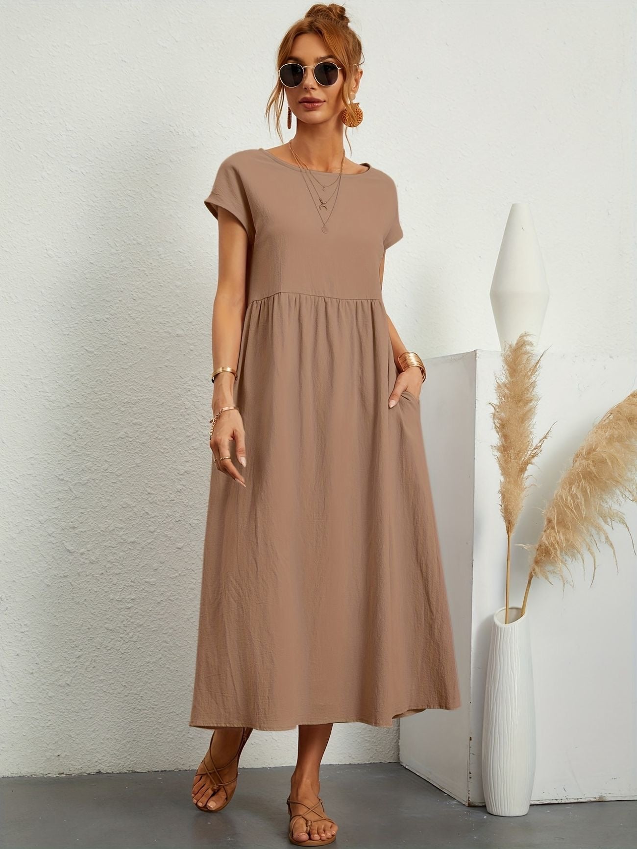 Greta - Ademend Lente Jurk