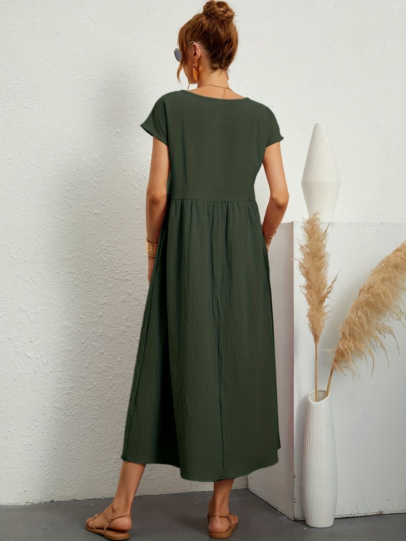 Greta - Ademend Lente Jurk