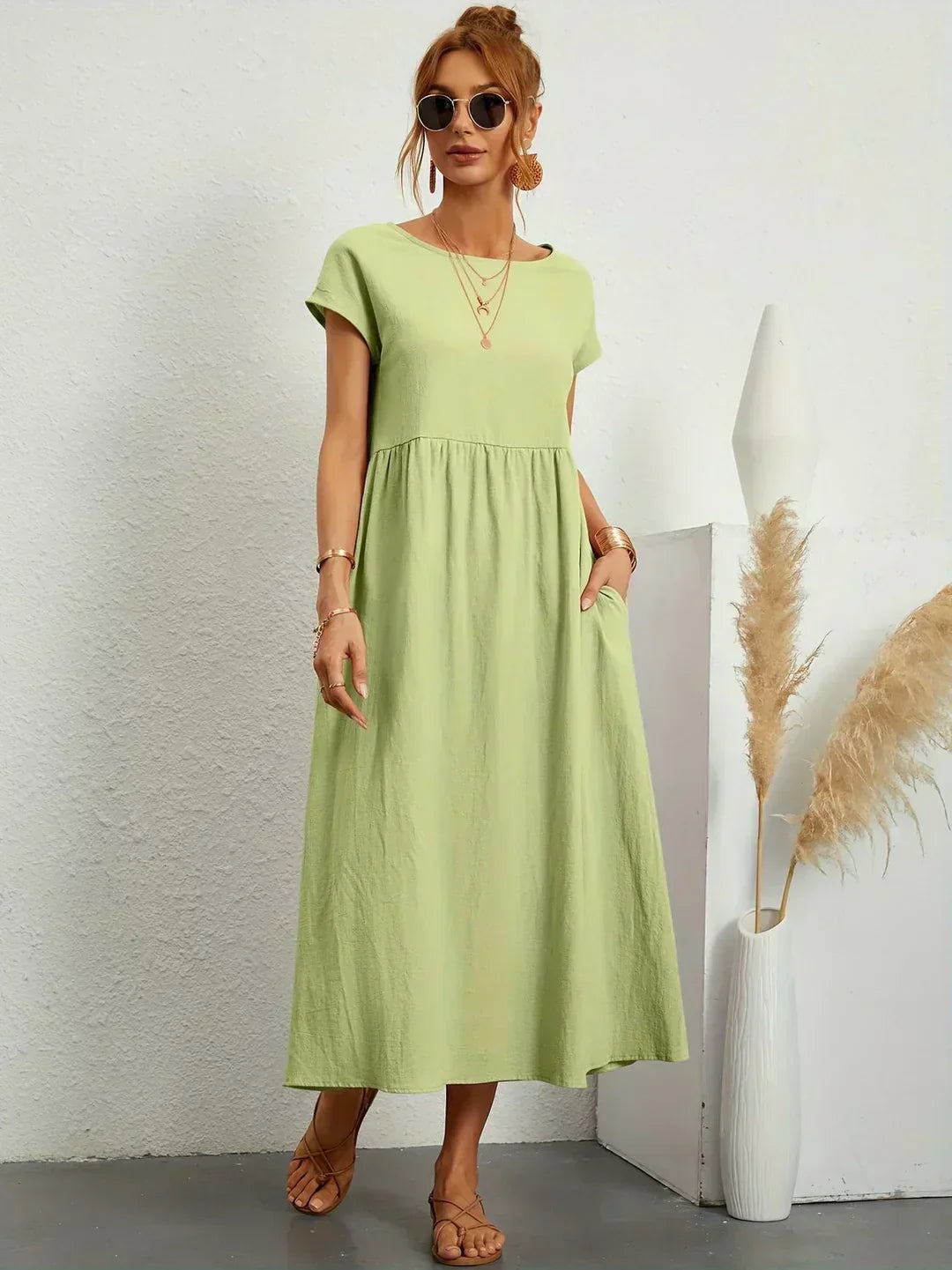 Nataly - Casual Midi Jurk
