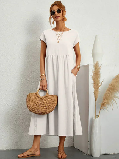 Nataly - Casual Midi Jurk