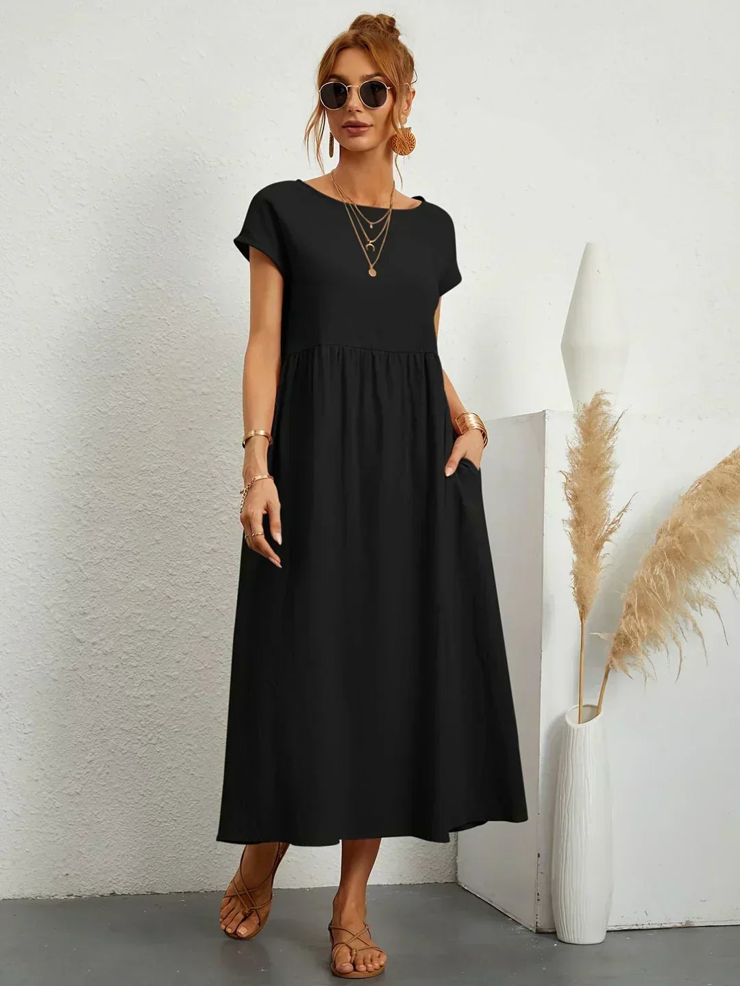 Nataly - Casual Midi Jurk
