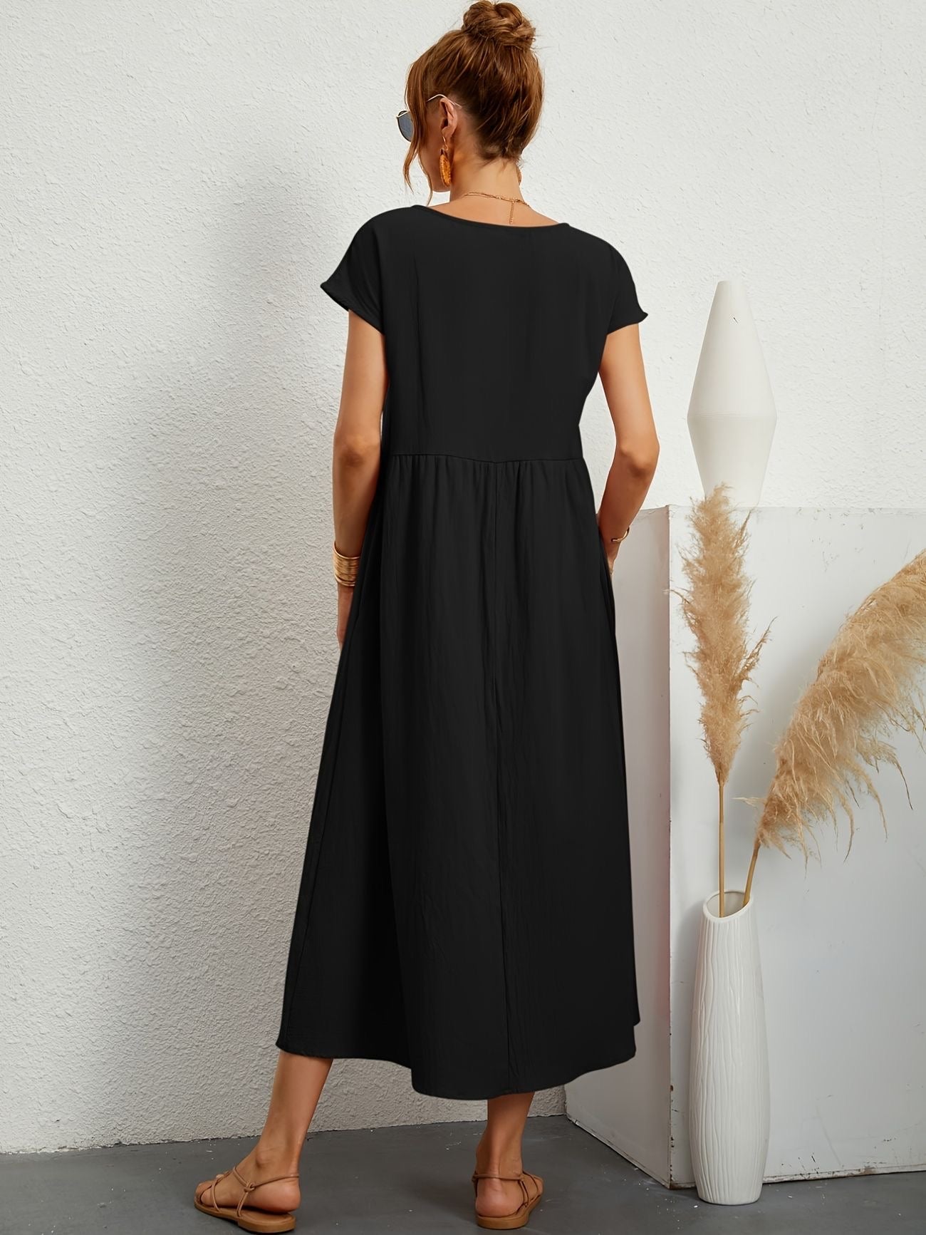 Greta - Ademend Lente Jurk