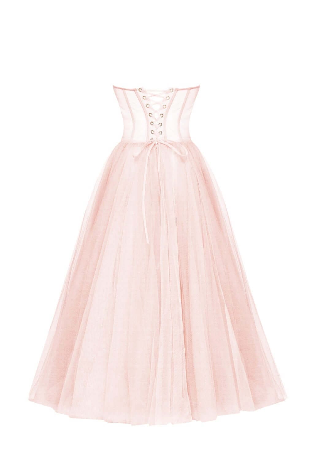 Judith - Elegante Strapless Jurk