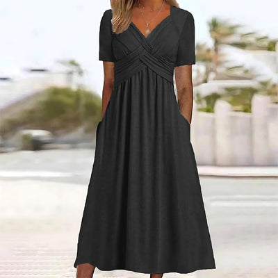 Carmen - Elegante Midi Jurk