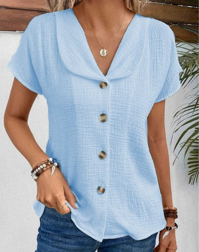 Victorie - Elegante Veelzijdige Blouse
