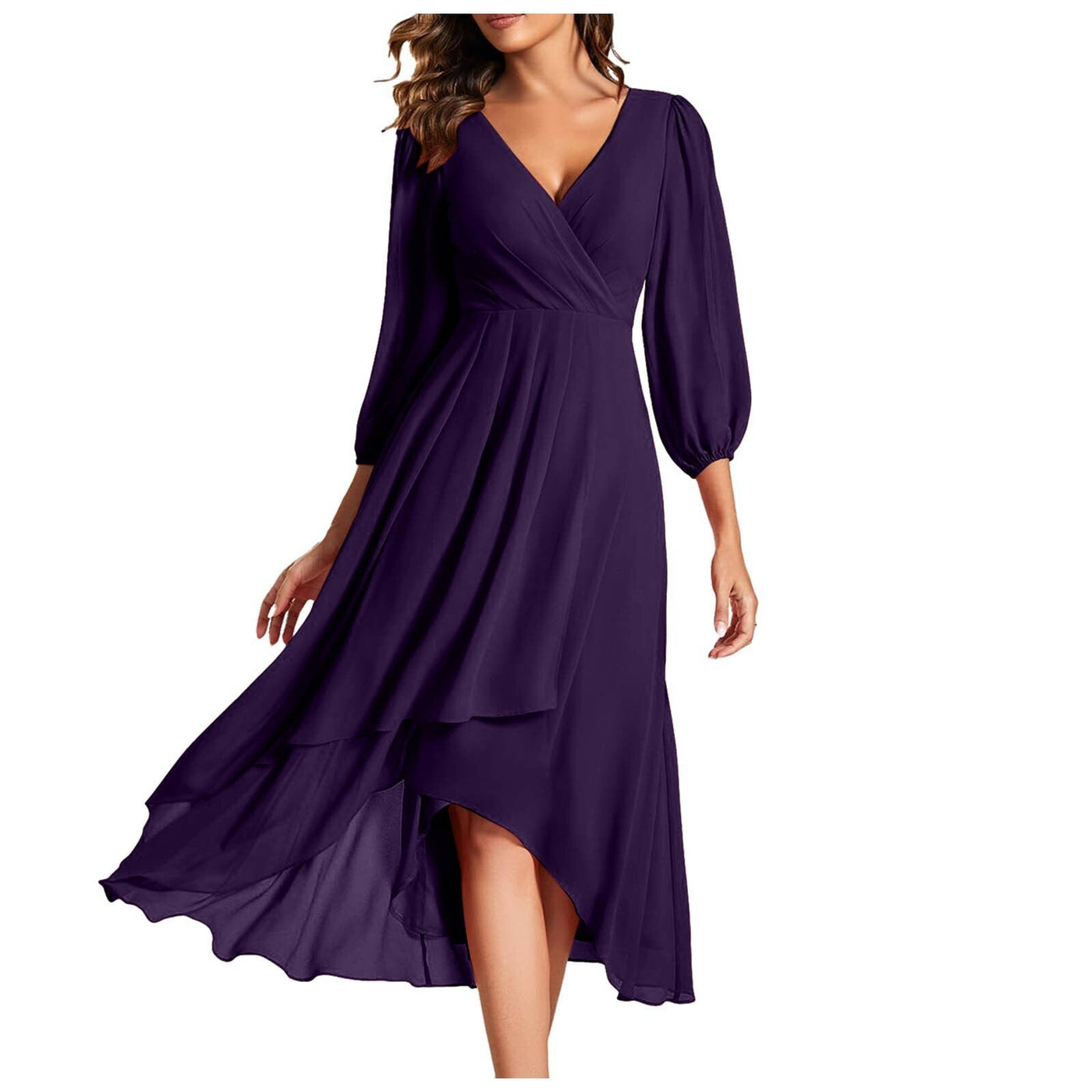Mia - Elegante Asymmetrische Jurk