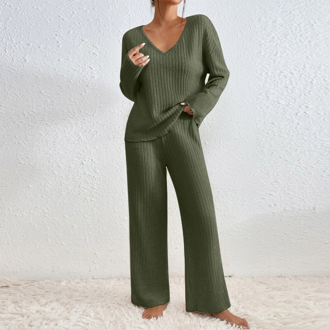 Émilie - Casual Gebreide Set