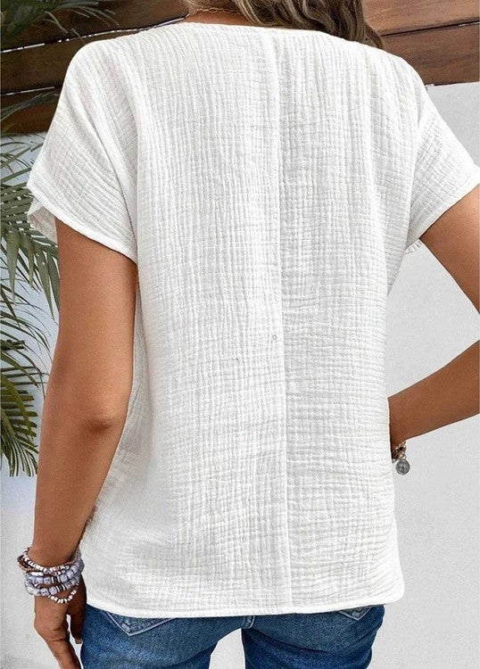 Victorie - Elegante Veelzijdige Blouse