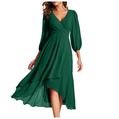 Mia - Elegante Asymmetrische Jurk