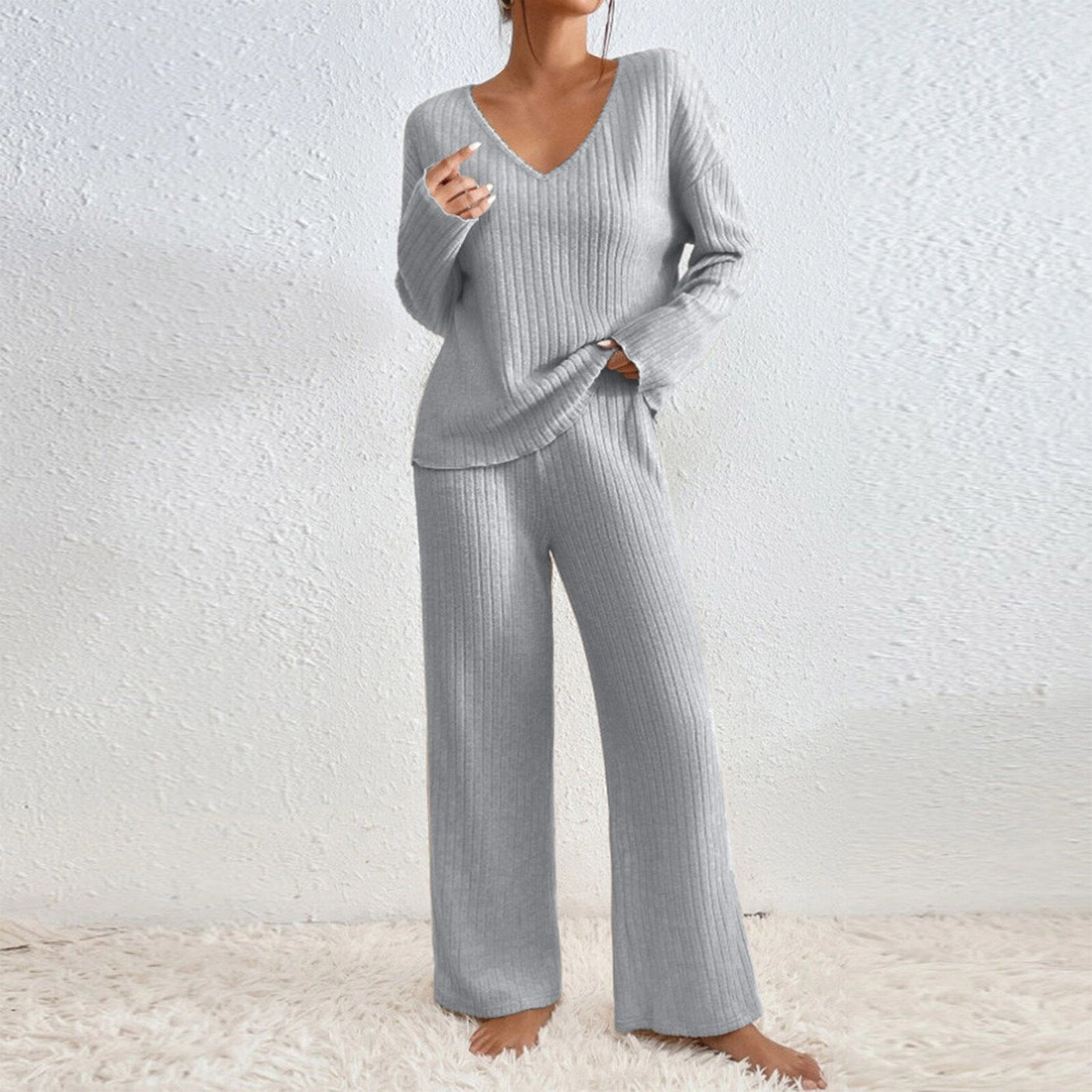 Émilie - Casual Gebreide Set