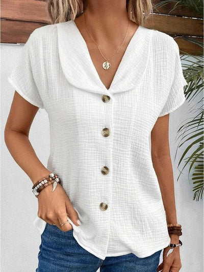 Victorie - Elegante Veelzijdige Blouse