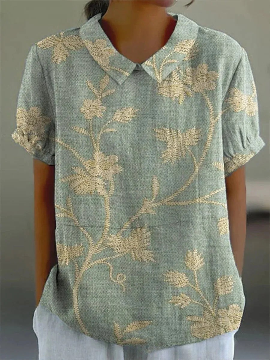 Sofia - Elegante Bloemenblouse