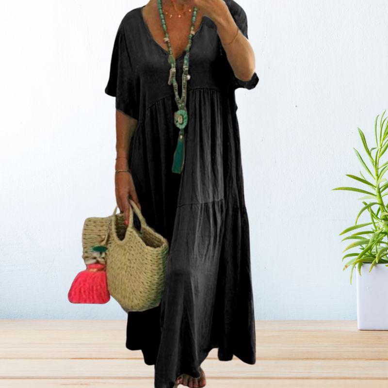 Wilma - Elegante Lange Jurk