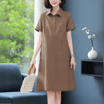 Ruth - Vintage Katoenen Jurk