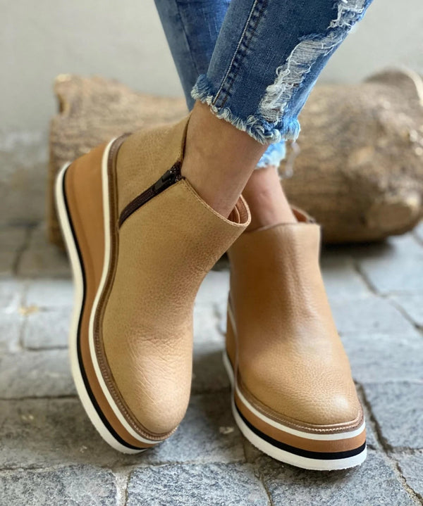 Lauren - Elegante Comfortabele Enkellaarsjes