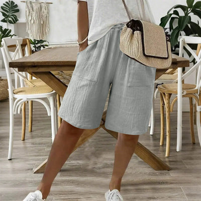 Sienna - Katoenen Linnen Shorts