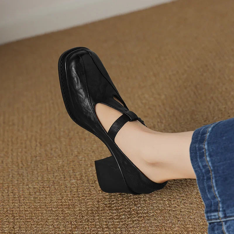 Camélia - Elegante Leren Schoen