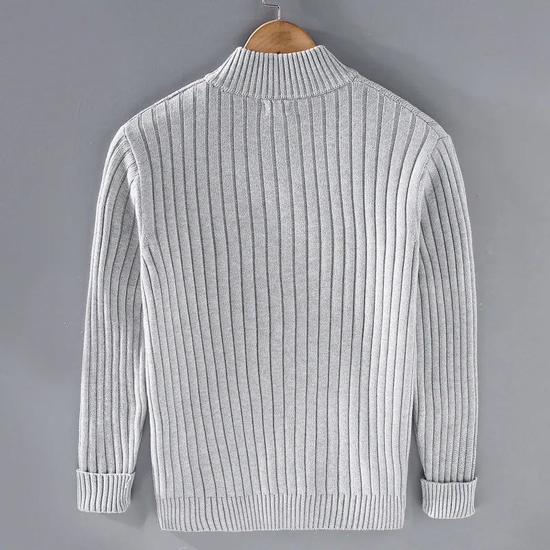 Massimo - Tijdloze Katoenen Cardigan