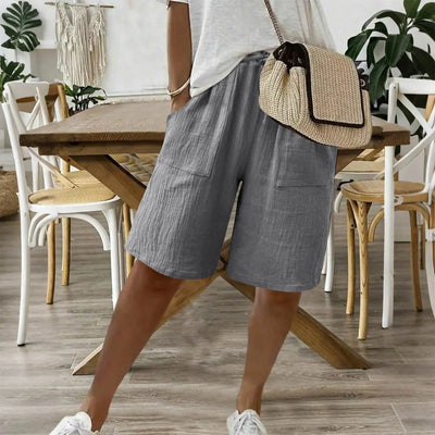 Sienna - Katoenen Linnen Shorts