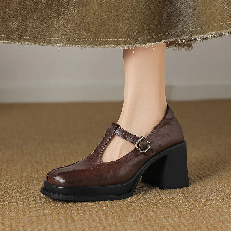 Camélia - Elegante Leren Schoen