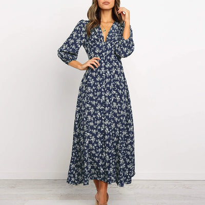 Jane - Elegante Bloemenjurk