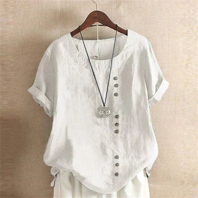 Laura - Ademend Casual Blouse