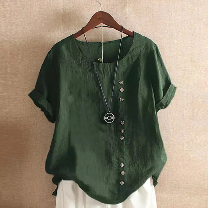 Laura - Ademend Casual Blouse