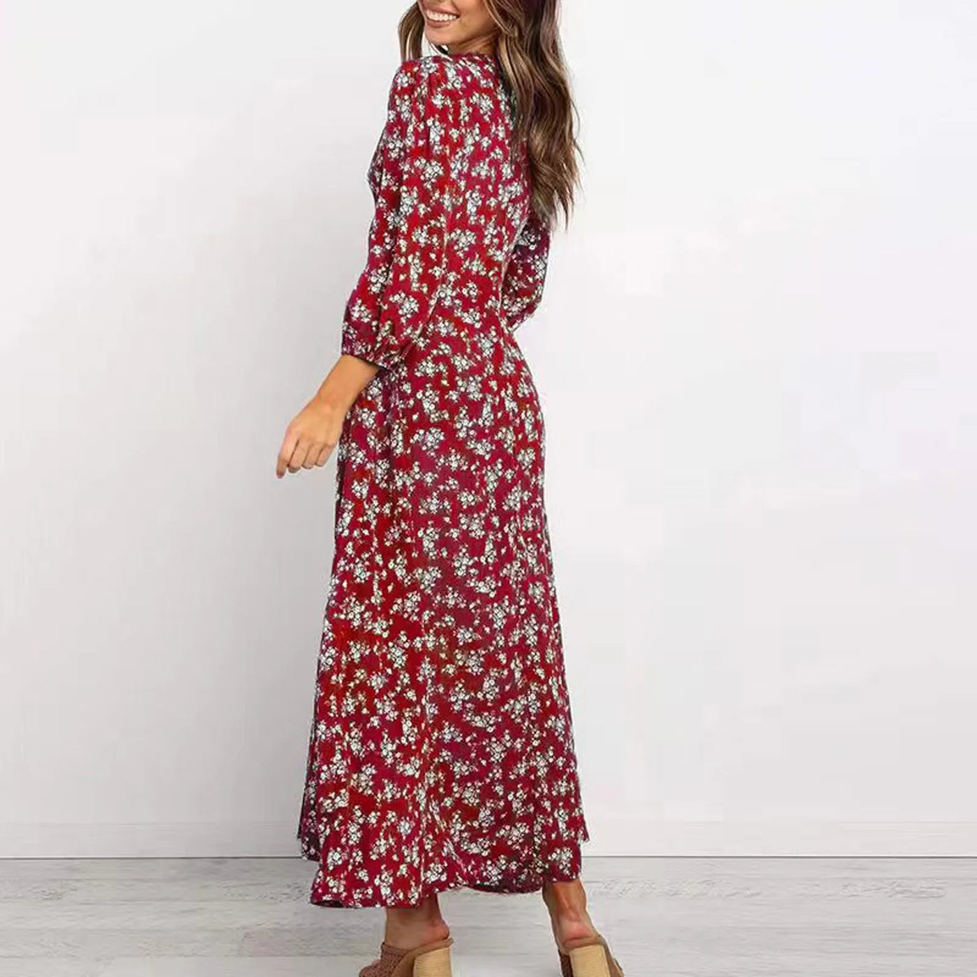 Jane - Elegante Bloemenjurk