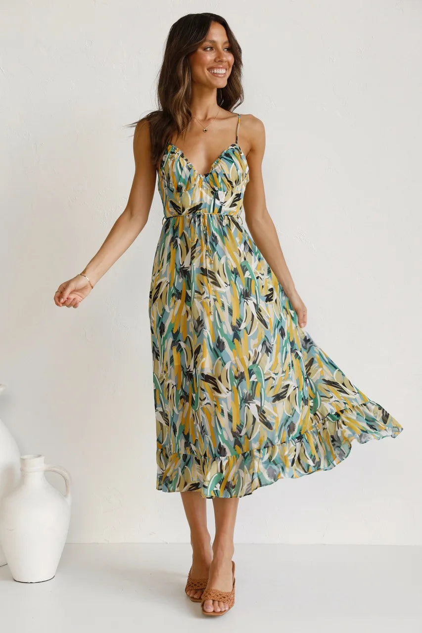 Serene - Elegante Vloeiende Jurk