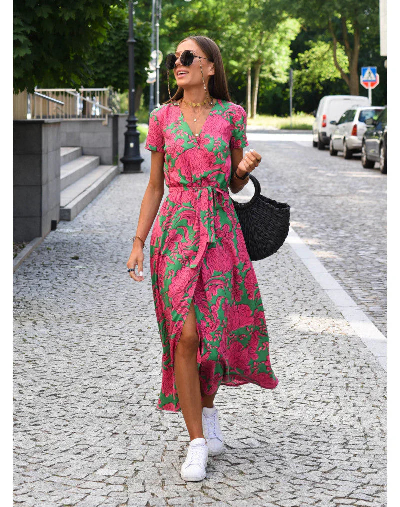 Suzanne - Elegante Vloeiende Jurk