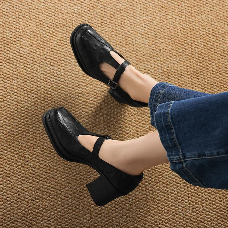 Camélia - Elegante Leren Schoen