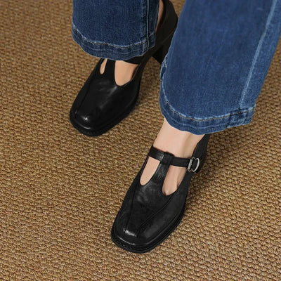 Camélia - Elegante Leren Schoen
