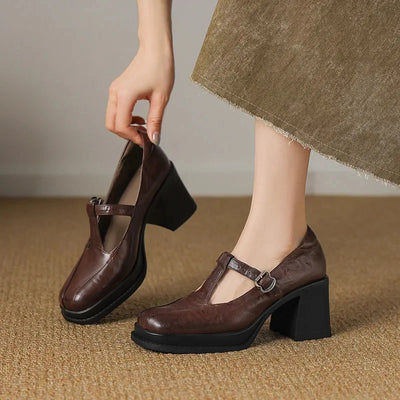 Camélia - Elegante Leren Schoen