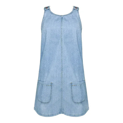 Sofia - Praktische Jurk van Denim