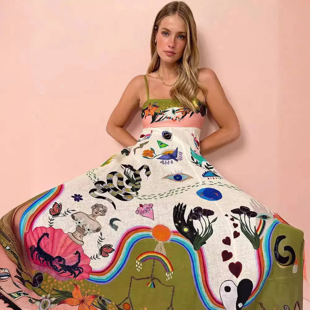 Cassandra - Elegante Minimalistische Jurk