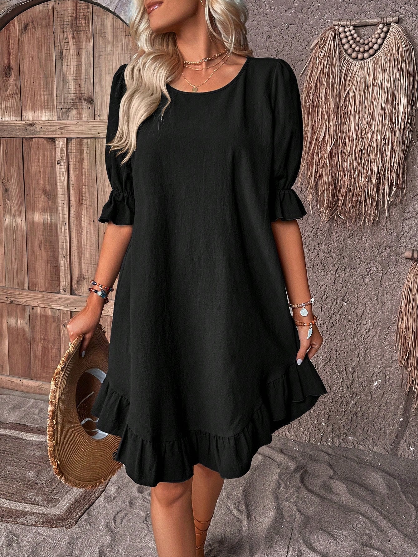 Roxane - Elegante Midi Jurk